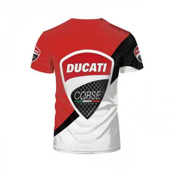 shirt ducati corse motogp 3d sublimation