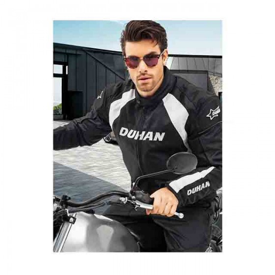 Veste Duhan pour motard avec protection