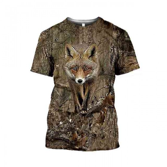 hunting shirt fox camo...