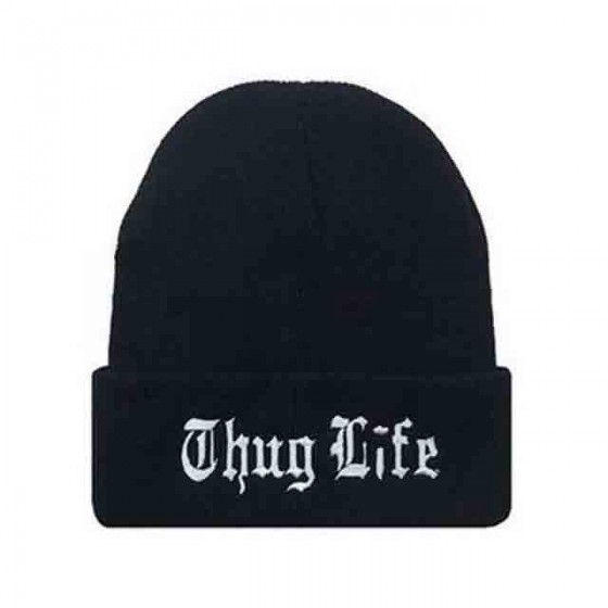 thug life gangsta winter hat mixte