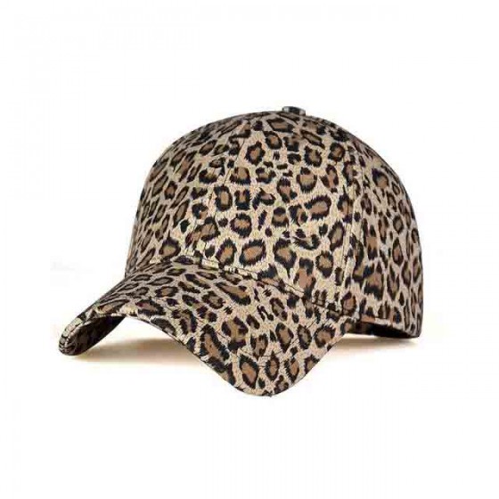 casquette léopard réglable