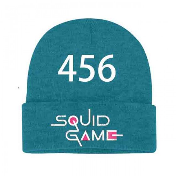 squid game 456 winter hat
