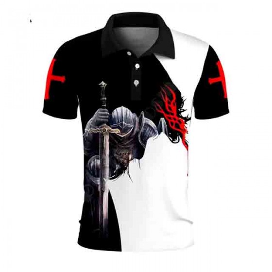 Templar Knight polo shirt...