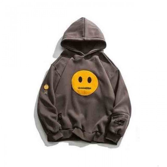 sweat smiley emote hoodie