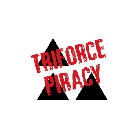Triforce Piracy parody Zelda white sublimation t-shirt