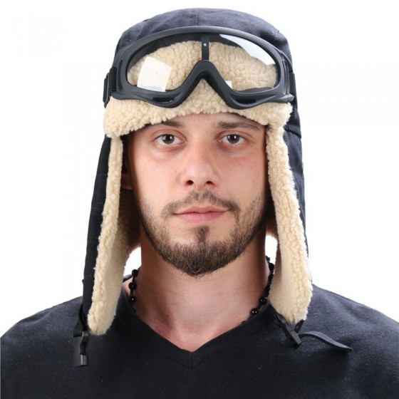 russian army aviator hat...