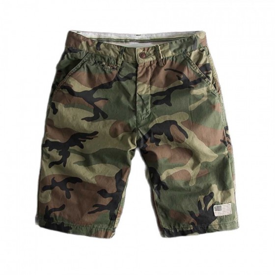 Short camouflage militaire