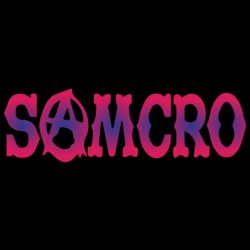 Samcro girl's t-shirt sounds of anarchy black sublimation