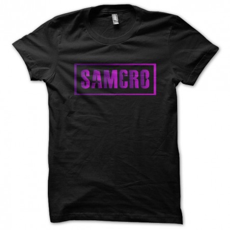 T-shirt girl Sons Of Anarchy SAMCRO black sublimation