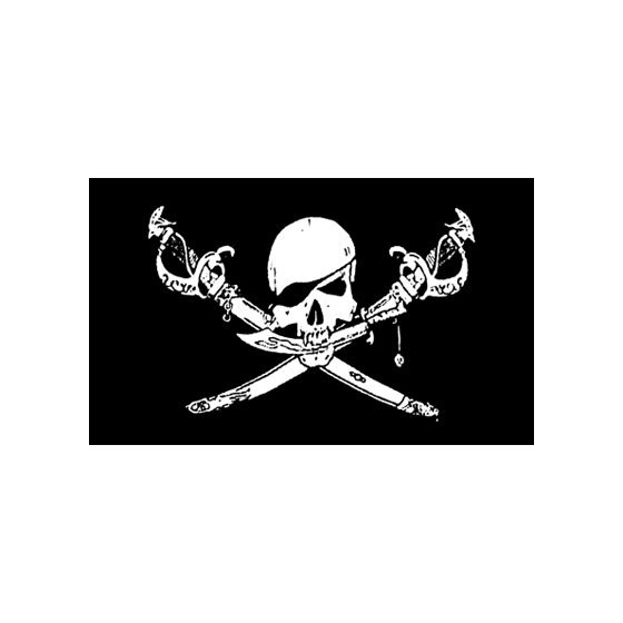flag pirate Jolly rogers...