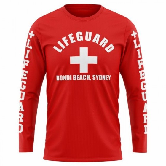 tee shirt lifeguard manche longue sublimation