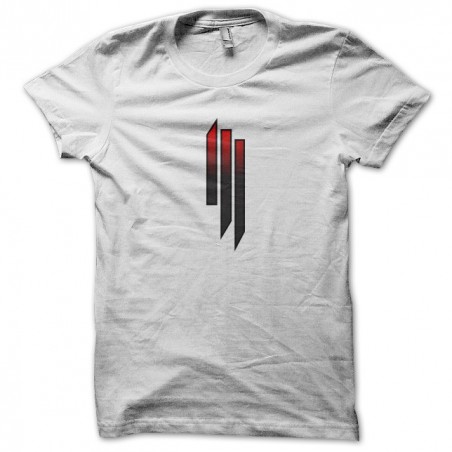 Skrillex dj logo T-shirt Techno Dubtep white sublimation