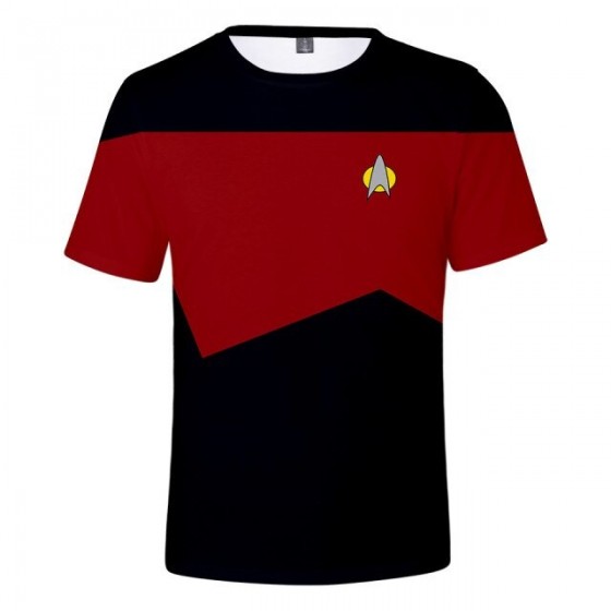 star Trek shirt cosplay 3D printed