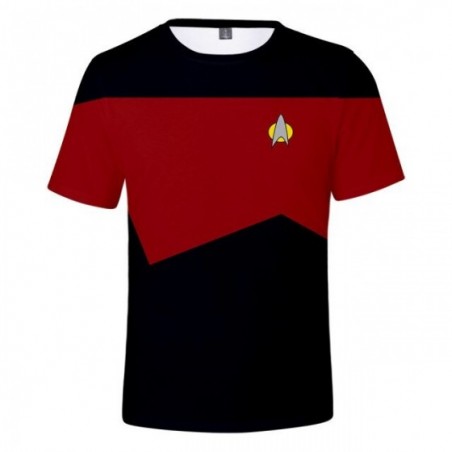 Tee shirt star Trek cosplay imprimé en 3D