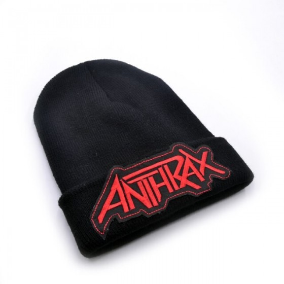 anthrax winter hat rock metal