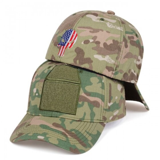 cap commando punisher usa flag baseball hat
