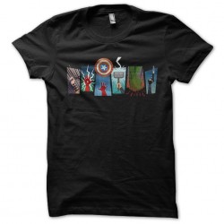 Tee shirt avengers super héros 6 artwork  sublimation