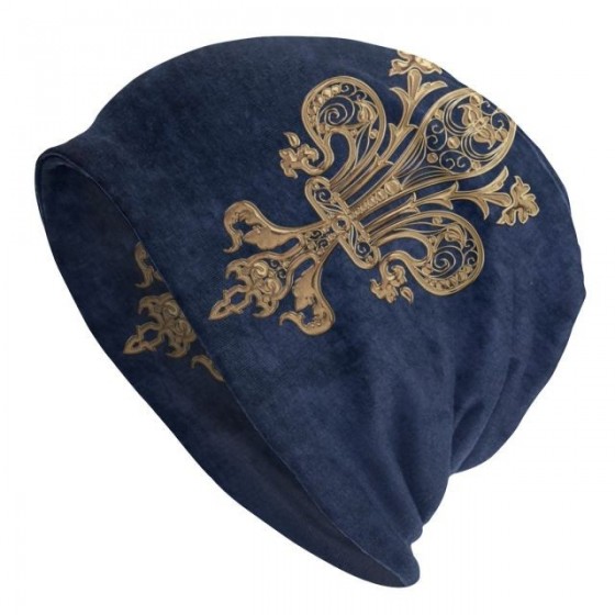 Bonnet Fleur De Lys royaliste bleu Royal