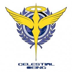 Gundam celestial white sublimation t-shirt