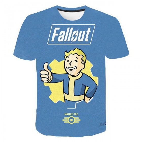 fallout shirt vault-tec 3d