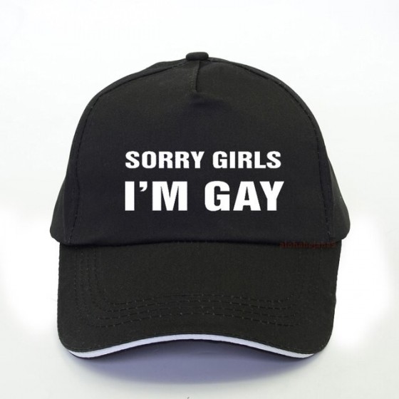 Casquette sorry girls gay...