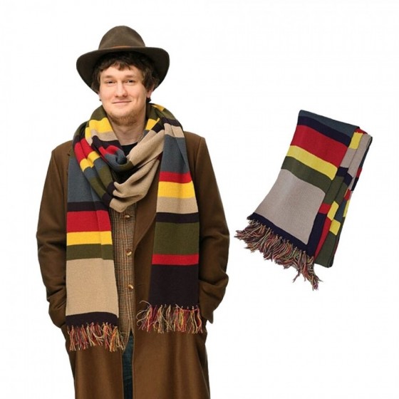 scarf doctor who Tom Baker very long