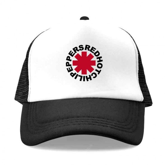 red hot chili peppers cap embroided trucker style