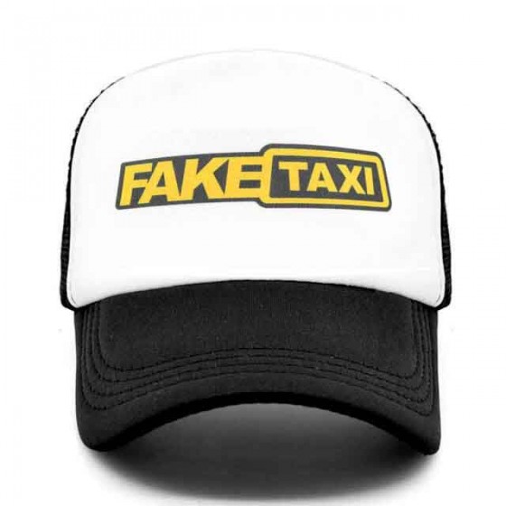 fake taxi vintage cap