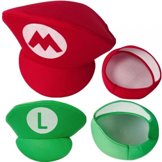 cosplay Super mario and Luigi hat