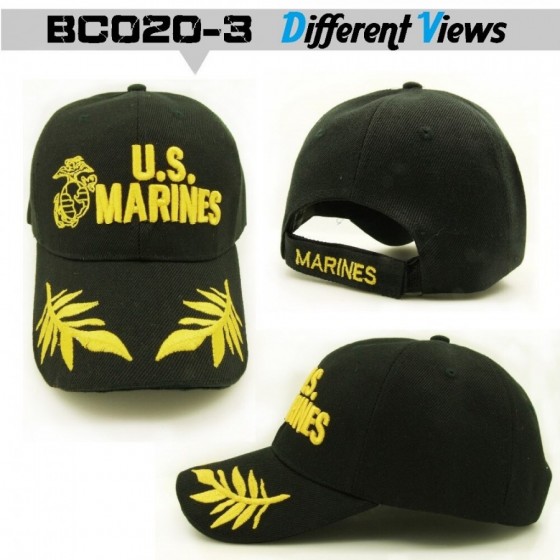 us marines cap military embroided 3d hat
