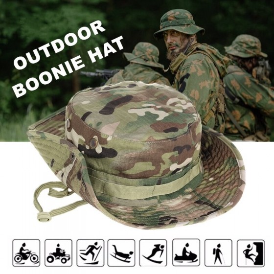 Tactical Camouflage military hat for jungle