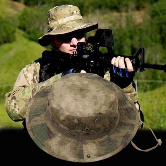 Tactical Camouflage military hat for jungle
