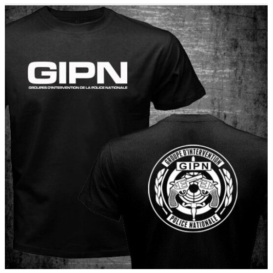tee shirt GIPN police...
