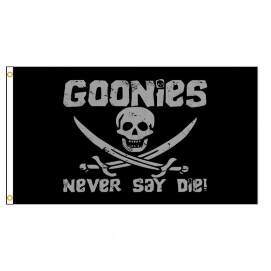 goonies flag never say die...