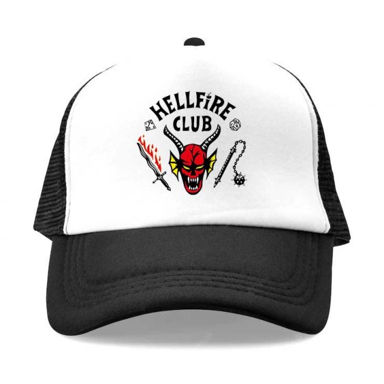 casquette hellfire club stranger things style routier