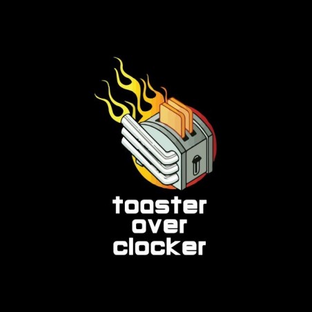 Tee shirt Grille pain trafiqué Toaster Overclocker  sublimation