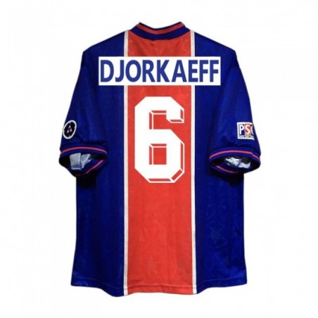 djorkaeff shirt classique retro jersey Vintage 1995/96