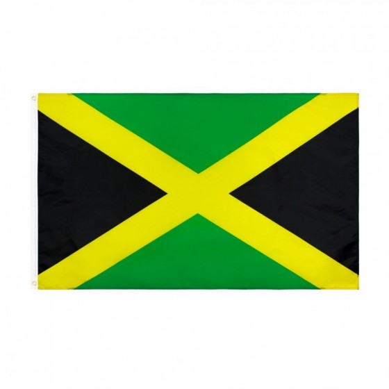 drapeau jamaïcain 90x150cm