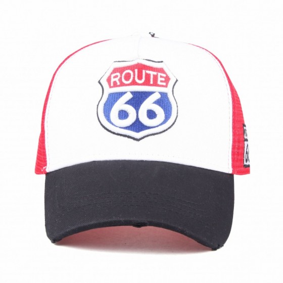 hat route 66 adjustable cap