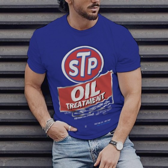 stp oil motor shirt vintage...