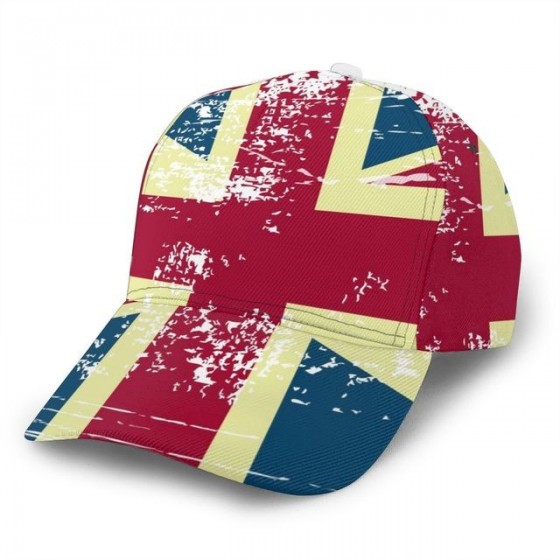 Casquette drapeau britannique UK ajustable