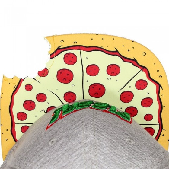 casquette Pizza 3D tortue ninja style snapback ajustable