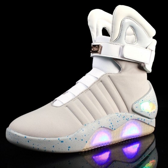 Back to the future 2 usb rechargeable sneakers