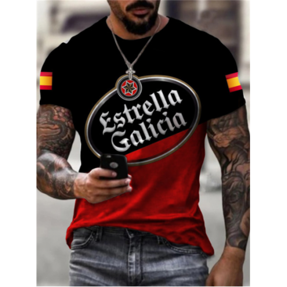 Tee shirt estrella galicia...