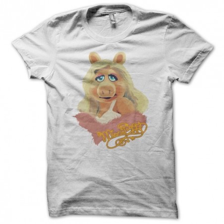 Muppet Miss Piggy t-shirt white sublimation