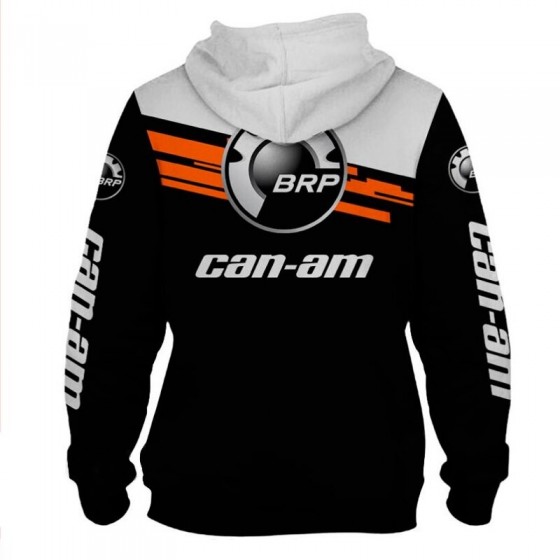 cam-am brp hoodie 3d sublimation