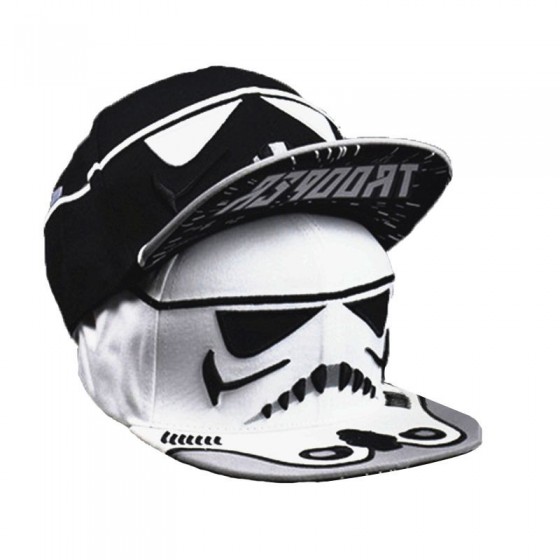 cap stormtrooper snapback adjustable 3D