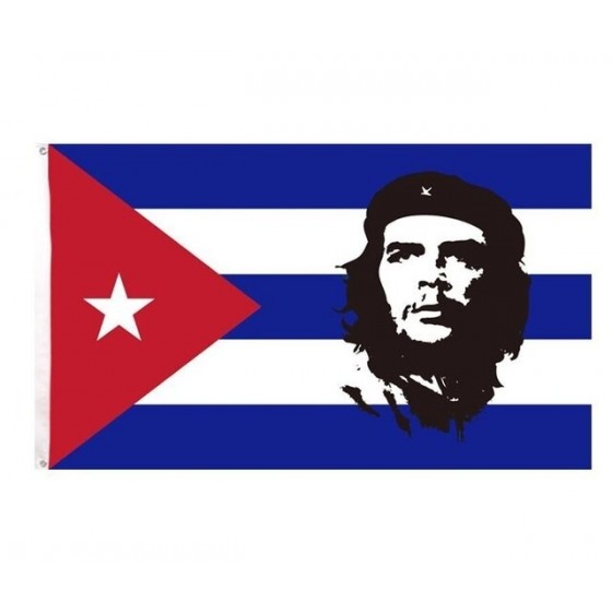 drapeau che guevara  90x150 cm cuba revolution