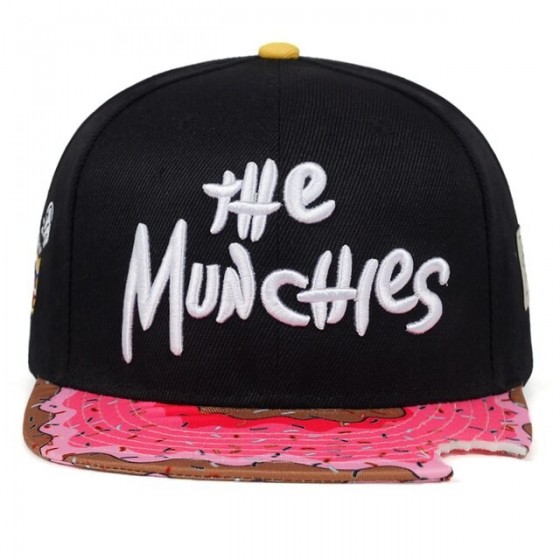 Casquette the Munchies donuts snapback unisexe
