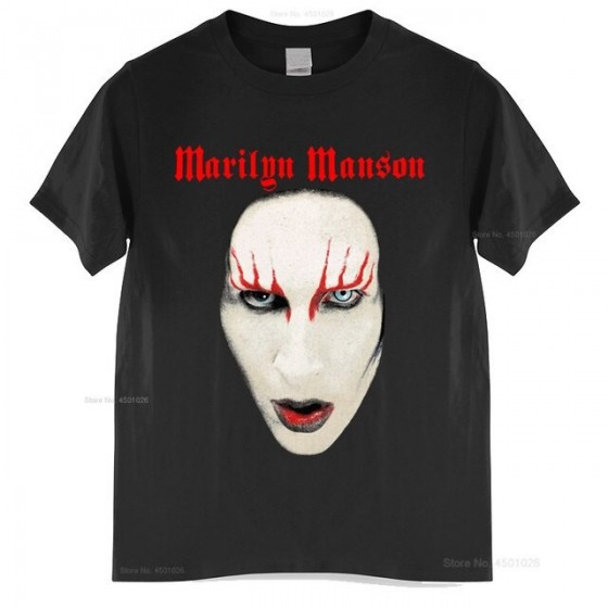 Marilyn Manson shirt metal...